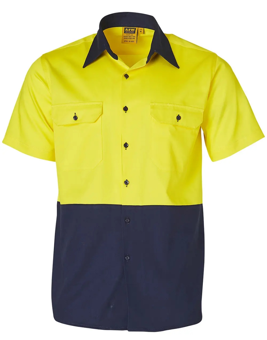 Picture of Winning Spirit, High Visibility S/S Work Shirt